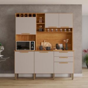 Armário Kit de Cozinha New Topázio 1,65m E