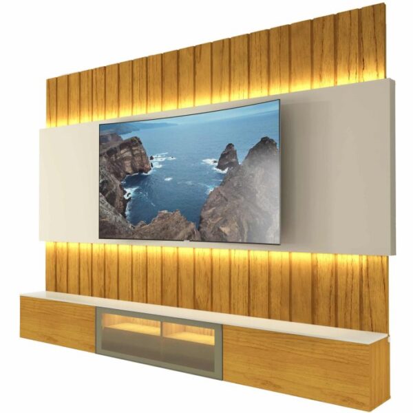 Home Suspenso Soberano Reflecta Ripado c/Led E - Imagem 2