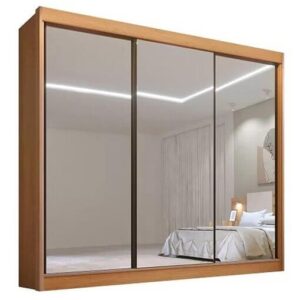 Guarda-roupa Dubai c/ Espelho 3P e 3G EN