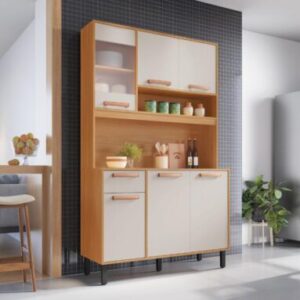Armário Kit de Cozinha Nápoles 1,20m E