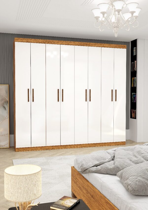 Guarda-Roupa Rubi 8 Portas e 4 Gavetas E
