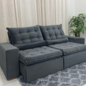 Sofá Retrátil Reclinável Small 2.00m E