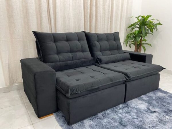 Sofá Retrátil Reclinável Small 2.30m E