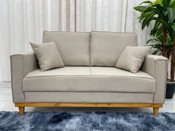 Sofá 2 lugares Slim 1.40m – Linho E - Imagem 2