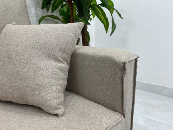 Sofá 2 lugares Slim 1.40m – Linho E - Imagem 7