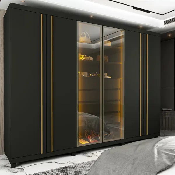 Guarda-roupa Absolut New 6P c/LED EN