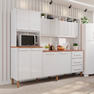 Kit de Cozinha Angelina Prime Frisada 9P e 3G EN