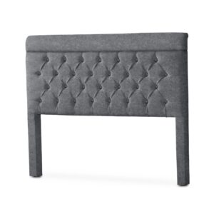 Cabeceira Solteiro Capri 90 Veludo Suede