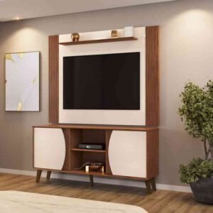 Conjunto de Rack com Painel Domo - 136m Tv55''