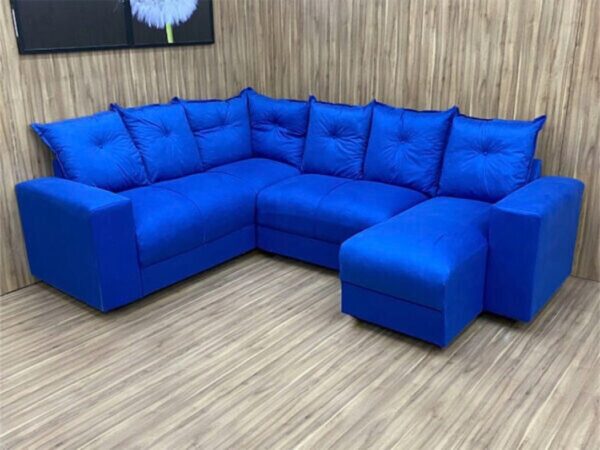 Conj Estof Canto Alice 2x3Lg Veludo EN - Imagem 2
