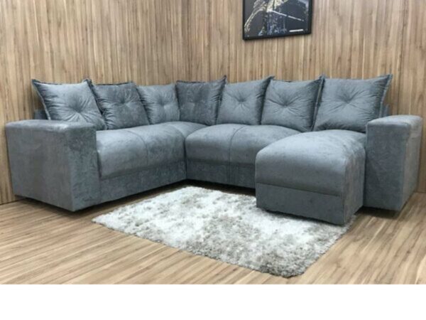 Conj Estof Canto Alice 2x3Lg Veludo EN - Imagem 3