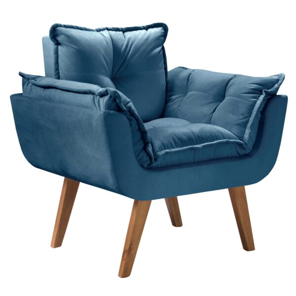 Poltrona Jamile Veludo Suede EN - Imagem 3