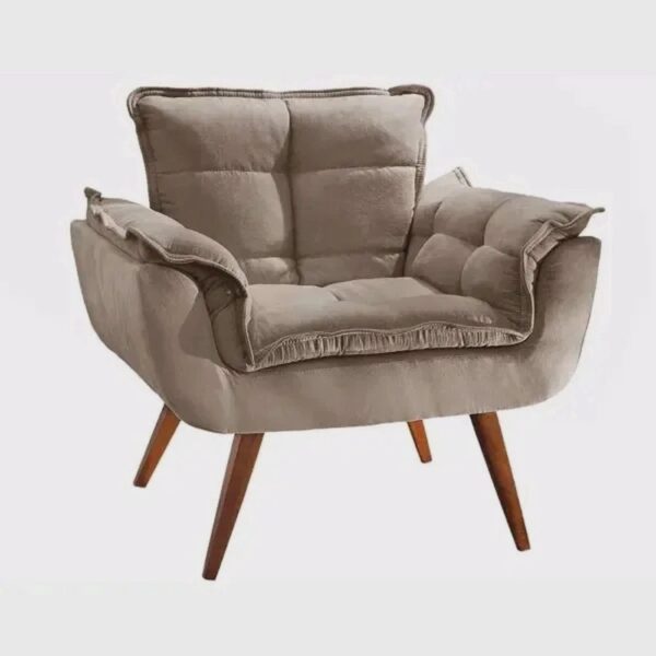 Poltrona Jamile Veludo Suede EN - Imagem 6