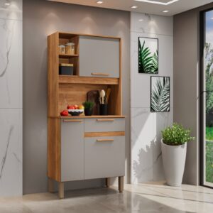 Armário Kit de Cozinha Lia 3P e 1G EN