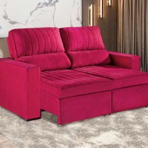 Estofado Retr Recl New Napoli Vel Bordo Inca EN