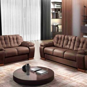 Conjunto Estofado 2,40m 2x3Lgs Courvin Amsterda EN