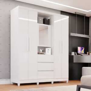 Guarda-roupa Capelinha Prime 5P3G c/ Esp EN