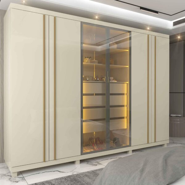 Guarda-roupa Absolut New 6P c/LED EN - Imagem 3