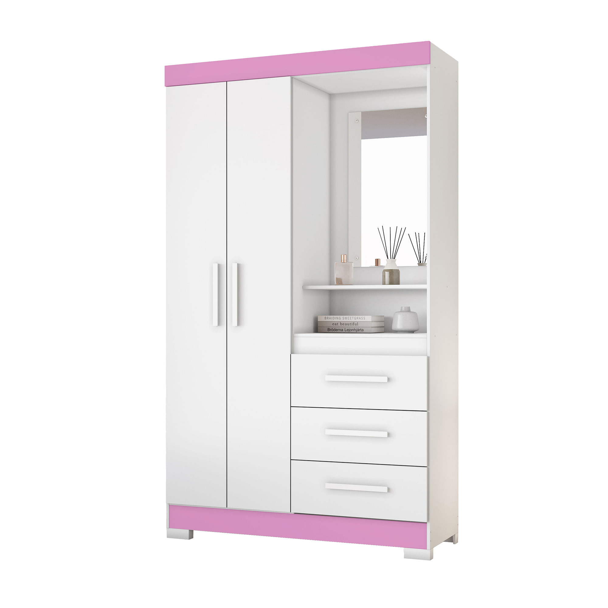 Guarda-roupa NT 6020 2P3G EN - Imagem 2