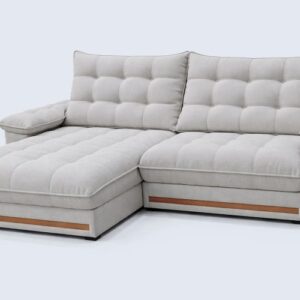 Estofado Retratil Reclinavel Barcelona 230  Veludo Inca Azul