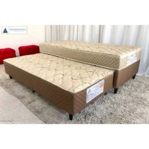 DuoBox Solteiro 0,88m Rondocomfort Light c/ Cama Auxiliar